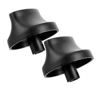 Veemoon Lot de 2 Boutons Rotatifs Universels pour Minuterie Capuchons en Plastique Résistant Diamètre Standard Accessoires de Remplacement pour Réglage Précis Usage Professionnel et