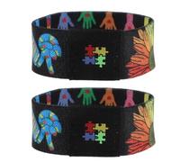 Veemoon Lot de 2 bracelets de sensibilisation à l'autisme, bracelets