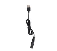 Veemoon Lot de 2 Câbles d'Alimentation Rasoir Électrique Accessoires de Rasoir Cordon de Charge USB pour Voyages à L'Usure Pratique Hommes
