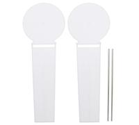 Veemoon Lot de 2 Cadrans Solaires Éducatifs en Plastique, Modèle Scientifique Ancien pour Mesure du Temps par Ombre Solaire, Pédagogique pour Apprentissage Scientifique et Décoration