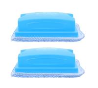 Veemoon Lot de 2 Effaceurs Amovibles et Lavables pour Tableau Noir et Blanc Tampon Absorbant à Sec pour Nettoyage Accessoires Scolaires Polyvalents pour Enseignants et Écoliers