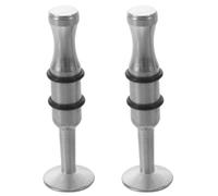Veemoon Lot de 2 Embouchures Métalliques pour Saxophone Alto, Outil D'entraînement à L'embouchure Et de Réduction de La Fatigue Des Lèvres pour Les Musiciens Pratiquant en Extérieur Ou en Groupe.