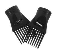 Veemoon Lot de 2 Embouts Peigne pour Sèche-cheveux, Adaptateur Buse Coiffage Précision, Accessoire Coiffure Professionnel, Compatible pour Cheveux Bouclés, Fins et Naturels,