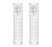 Veemoon Lot de 2 Flacons Vaporisateurs Amers Rechargeables en Verre Cristal 30 ML pour Cocktails, Pulvérisateurs Vintage pour Bar, Bouteille Spray Polyvalente pour Bitters et Parfums