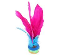 Veemoon Lot de 2 Jianzi Volants Traditionnels Chinois en Plumage, Adapté Primaire et Compétitions Récréatives, Jeu Sportif Intérieur et Extérieur Style Aléatoire