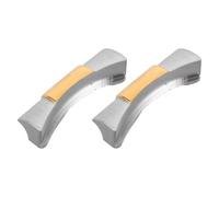 Veemoon Lot de 2 Maillons de Bout en Acier Inoxydable 316 pour Bracelet de Montre 20 Mm, Embouts Compatibles avec Boîtiers de Montres Plongée et Chronographe, Accessoires de