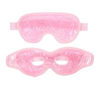 Veemoon Lot de 2 Masques Oculaires Glacés Réutilisables en Gel Patchs Froids pour Yeux Fatigués et Gonflements Couleur Rose Compresses pour Thérapie Froide et Soulagement des Œdèmes