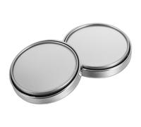 Veemoon Lot de 2 Miroirs de Bureau Réglables Cadre Argenté Miroir de Confidentialité HD pour Écran D’Ordinateur Surveillance Sécurité pour Espace de Travail Ouvert et Cabine