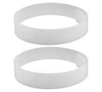 Veemoon Lot de 2 Panneaux Diffuseurs LED 1220x40x1 Mm Blanc Laiteux pour Rubans LED Flexibles, Feuille Diffuseur Lumière Décorative Anti-éblouissement, Protection Bande Lumineuse,