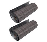 Veemoon Lot De 2 Panneaux Muraux Adhésifs Pour Salle De Bain Décoration Murale Panneaux Autocollants Repositionnables Stickers En Bois Motifs Animaux Et Café