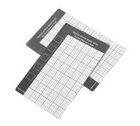 Veemoon Lot De 2 Patin À Vis Magnétiques Plaque Magnétique Tapis Souple Support De Vis Tapis De Travail De Réparation Plateau À Outils Organisateur