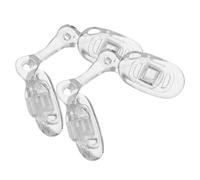 Veemoon Lot de 2 Plaquettes Nasales de Lunettes en Silicone Antidérapantes à Visser, Confort et Stabilité Renforcée, Adaptées aux Montures Garçon et Filles pour Activités Physiques