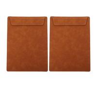 Veemoon Lot de 2 porte-documents portables pour conférences, format A4, en