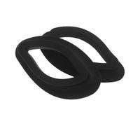 Veemoon Lot de 2 protections oculaires en silicone pour masque facial LED, | Protection oculaire pour masque de beauté, compatible avec la plupart des appareils de soin de la peau, bloque les fuites de