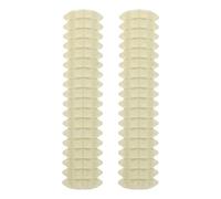 Veemoon Lot de 2 rouleaux de massage pour fauteuil de massage, roue de Shiatsu en plastique, 13,2 x 3 x 3 cm, pièce de rechange pour réparation et entretien d'un salon de à domicile ou