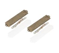 Veemoon Lot De 2 Sets De Décorations De Mezouza en Métal 132mm Bleu Antique Ornements Religieux Juifs pour Porte D'entrée Salon Chambre Artisanat Religieux Abordant Parchemin Sacré