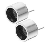 Veemoon Lot De 2 Sondes De Capteur À Émetteur-Récepteur Capteur Émetteur-Récepteur Capteur Métallique Fournitures De De Mesure De Distance Petite De Capteur