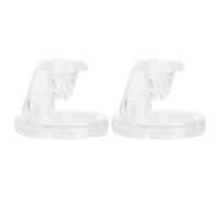 Veemoon Lot de 2 Supports pour Stylo d'Impression 3D Transparents Base Antichoc en Plastique Solide Accessoires de Rangement Légers et Stables pour Usage DIY Imprimante 3D