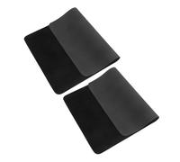 Veemoon Lot de 2 Tapis de Cartes Magiques Professionnels 30x40 Cm Noirs Antidérapants en Tissu et Caoutchouc, Surface Douce pour Tours de Close-up, Accessoires pour Spectacle et Jeu