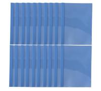 Veemoon Lot de 20 couvertures de présentation thermiques A4, dos de 2 mm, | Supporte 9 à 18 feuilles, fermeture thermoscellée, dos robuste, idéal pour organiser les propositions, les présentations