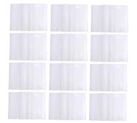 Veemoon Lot De 20 Films De Protection Imperméables Pour Livres Scolaires En Polypropylène Transparent