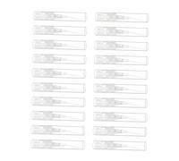 Veemoon Lot De 20 Flacons Spray Parfum 2 Ml Transparents Rechargeables Polyvalents Pour Huiles Essentielles Voyages Cosmétiques