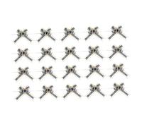 Veemoon Lot de 20 Nœuds à Tirer en Tissu Chiffon Gris Décoration Présent DIY pour Emballage de Boîte Ornements Floraux à Tirer pour Fête Mariage Anniversaire et Saint-Valentin