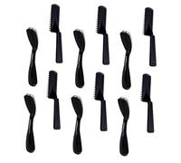 Veemoon Lot De 20 Peignes à Teinture Pour Cheveux 10 Carrés Et 10 Ovales Pour Salon De Coiffure Professionnels Pour Coloration Et Soin Des Cheveux