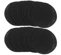 Veemoon Lot de 20 Tapis de Fond de Pot de Fleurs Non Tissés 10 Cm, Coussinets Antidérapants pour Jardinière, Écran Étanche pour Pot de Fleurs, Accessoires Solide pour Drainage