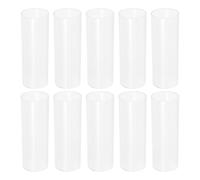 Veemoon Lot De 20 Tubes Isolants En Plastique Pour Batterie 18650 26650 Manchons De Protection Pour Batteries De Lampe Torche Isolation Contre La Chaleur Et Court-Circuit