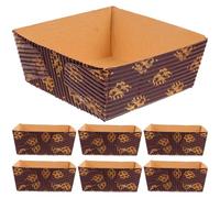 Veemoon Lot de 25 Moules Papier Résistants à Haute Température, Design Créatif, Pratiques pour Événements de Restauration en Intérieur et Extérieur