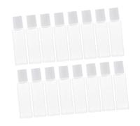 Veemoon Lot de 25 Petites Bouteilles Vides Soins des Lentilles Bouteilles en Plastique Rechargeables Accessoires de Voyage pour Lentilles de Contact Matériau PP Solide