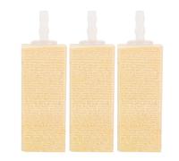 Veemoon Lot de 3 Diffuseurs D'oxygène en Bois Naturel pour Écumeur de Protéines, Pierre à Bulles Nano Silencieuse, Accessoire pour Aquarium Eau Douce et Eau de Mer, Barboteur D'oxygène