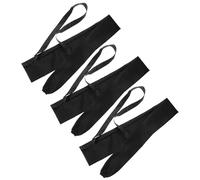 Veemoon Lot de 3 Housses de Protection pour Parapluie Sangles Réglables, en Polyester Absorbant et Résistant, Étui à Parapluie Long Manche pour Randonnée et Activités Plein Air