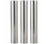 Veemoon Lot de 3 Moules en Acier Inoxydable pour Tubes de Cannoli, Moules à Pâtisserie Antiadhésifs Adaptés la Cuisson la Préparation de Desserts Faits Maison