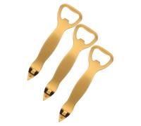 Veemoon Lot de 3 Ouvre-Flacons en Acier Inoxydable Multifonction pour Liquides Oraux et Bouteilles de Bière Compact et Portable Accessoire Infirmier Pratique et Solide Outil