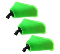 Veemoon Lot de 3 Protections Coupe-Vent de Corne pour Buse D’Arrosage Électrique Accessoires de Pulvérisation à Jet Plat pour Jardin Résistantes et Faciles à Entretenir