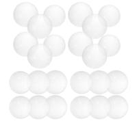 Veemoon Lot de 30 Billes Rondes en Verre Transparent 16 Mm pour Jeux de Billes, Perles Décoratives et Loisirs Créatifs, Accessoires Polyvalents pour Jeu de Dames Chinoises et Décoration