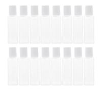 Veemoon Lot de 30 Mini Bouteilles Vides Multifonction en Plastique Solide, Flacons Portables Couvercles Étanches, pour Entretien Lentilles de Contact, Voyage et Usage Quotidien