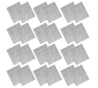 Veemoon Lot de 32 Tuiles Miniatures Ondulées en Acier Inoxydable pour Toiture de Maison de Poupée 1/35 Accessoires de Construction de Maquettes Militaires Matériau Solide pour Scènes et