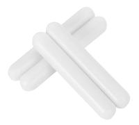 Veemoon Lot de 4 Barres D’agitation Magnétiques Ptfe C8x50mm pour Plaque Chauffante, Agitateur de Laboratoire Puissant et Compatible, Mélangeur Liquide Sécurisé sans Contact Réutilisable