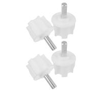Veemoon Lot de 4 Bouchons d'extrémité pour Tube d'enrouleur de stor | Embout d'axe de rouleau, bouchon d'extrémité de bobine pour store extérieur, accessoires pour store extérieur pour tu