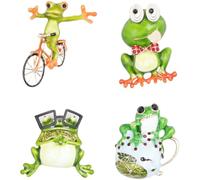 Veemoon Lot de 4 Broches en Épinglette Animaux pour Vêtements Accessoires Délicats pour Femmes Broche Cartoon Décoration
