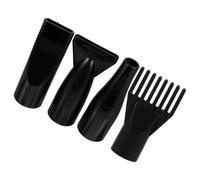 Veemoon Lot de 4 Embouts Abs pour Sèche-cheveux Diffuseurs et Embout Peigne, Accessoires Universels pour Toilettage Animaux, Séchage Rapide et Précis Pelage, Adaptés Chiens et Chats,