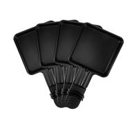 Veemoon Lot de 4 Mini Poêles Carrées 9X9 CM en Métal pour Fondre le Fromage Poignée Antiadhésives et Légères pour Raclette Camping et Repas en Extérieur