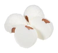 Veemoon Lot de 4 Ornements D'igloo en Résine pour Micro Paysage, Maison de Glace Miniature, Décoration Succulents, Maison Cachée Qui N'occupe Pas D'espace