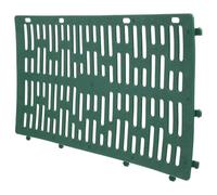 Veemoon Lot de 4 Protections de Tronc D’Arbre en Plastique Vert 34 CM X 20 CM Extensibles et Modulables Couverture Protectrice pour Écorce Barrière Gel Rongeurs et Taille - pour