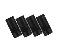 Veemoon Lot De 4 Tubes Vides Stop-transpiration 30g Noir Format Voyage Rechargeables Basculants Pour Déodorant Anti-odeurs Applications Cosmétiques Et Soins Personnels