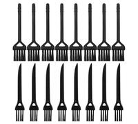 Veemoon Lot de 40 Mini-Brosses de Nettoyage pour Clavier D’Ordinateur Brosse Antistatique en Nylon Poignée Ronde et Plate Kit de Nettoyage Multifonction pour PC Bureau et Électronique