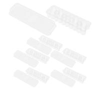 Veemoon Lot de 5 Boîtes Transparentes en Plastique pour Flacons de 3 Ml Organiseur Étanche et Robuste pour Stockage de Compatible Congélateur pour Usage et Laboratoire